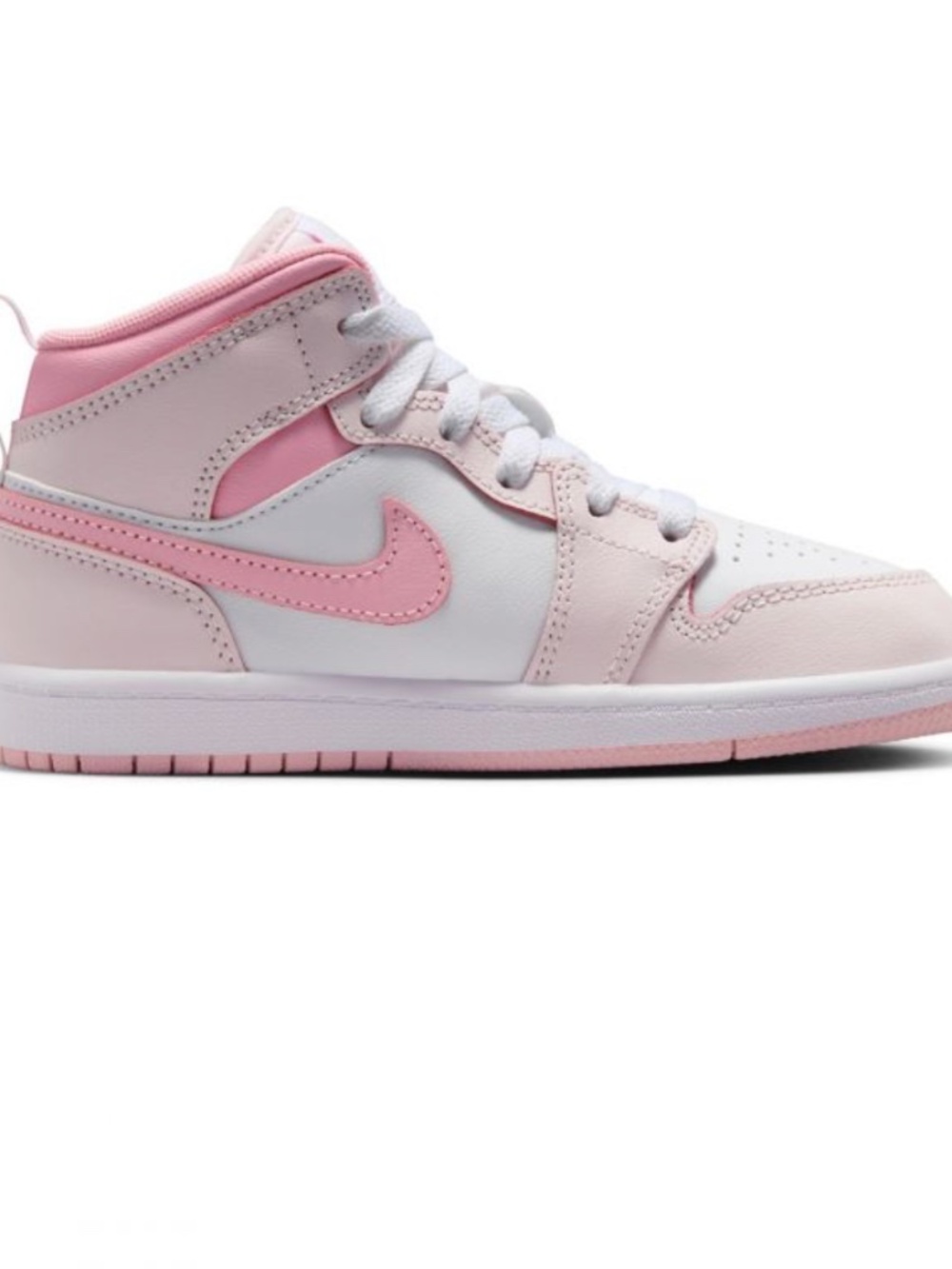 Jordan Air Jordan AJ 1 Mid Pink High Top Sz. US 1.5Y